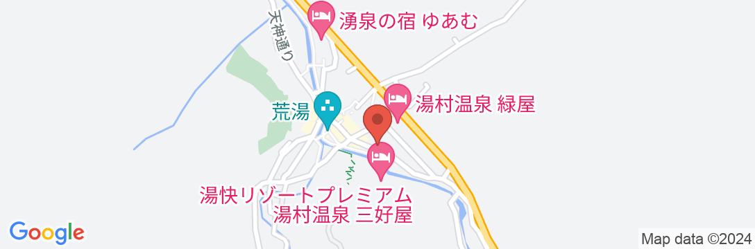 山陰湯村温泉 内湯旅館さんきんの地図