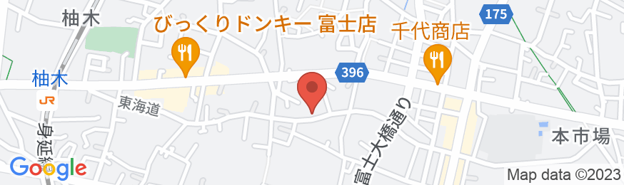 富士市ビジネスホテルふるいや旅館の地図