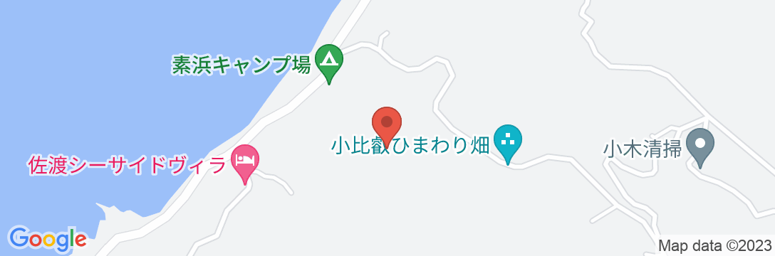 佐渡シーサイドヴィラ <佐渡島>の地図