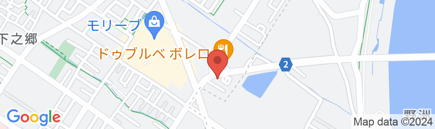 守山アートホテルの地図
