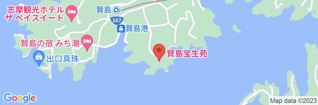 賢島宝生苑の地図