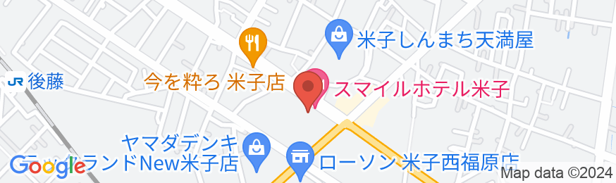 スマイルホテル米子の地図