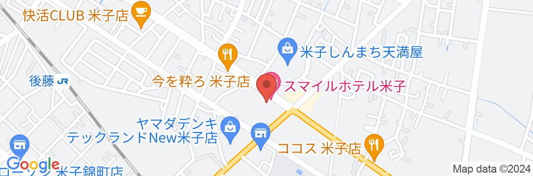 スマイルホテル米子の地図