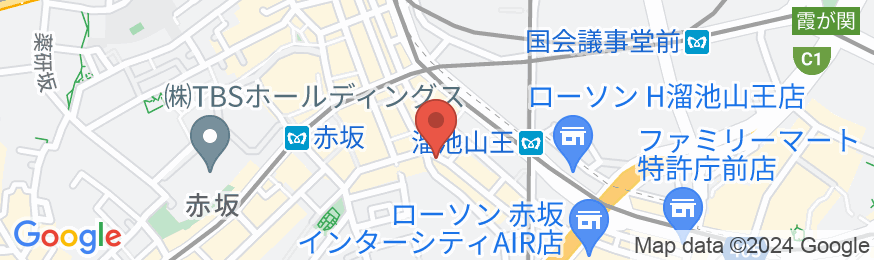 赤坂アーバンホテルの地図