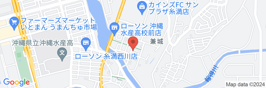 民宿 「琉菜」の地図