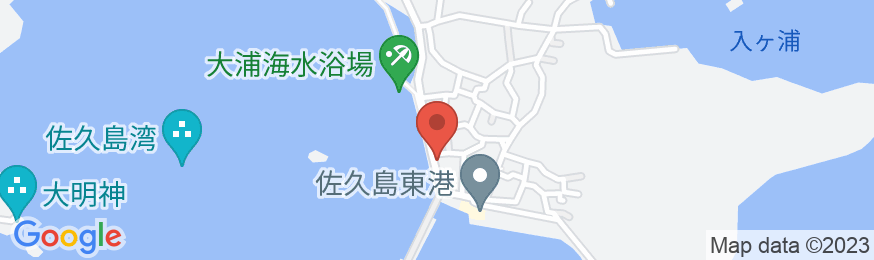 食堂・民宿ゆきや <佐久島>の地図