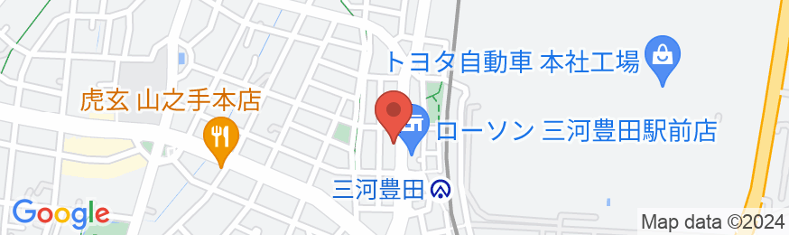 ABホテル三河豊田の地図