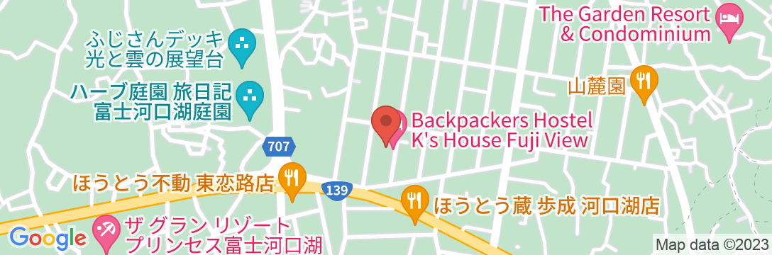 K’s House Fuji Viewの地図