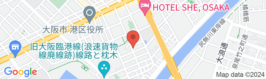 TERRACE+HOUSE弁天町の地図