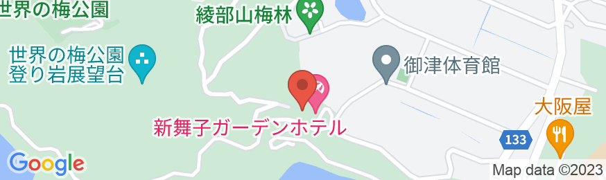 新舞子ガーデンホテルの地図