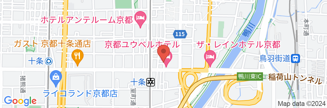 京ノ夢の地図