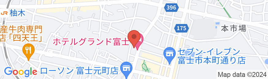ホテルグランド富士の地図
