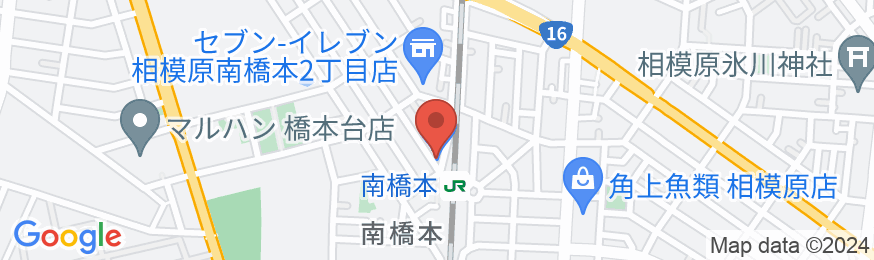 ホテルリブマックス南橋本駅前の地図