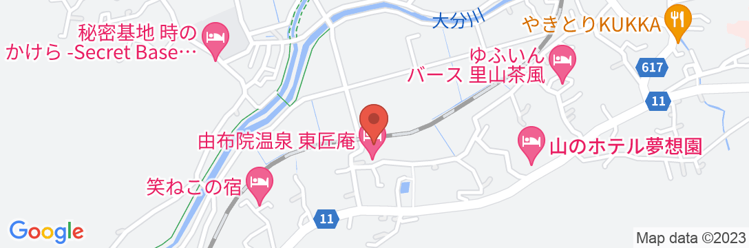 Yufuin Luxury Villa -zakuro-の地図