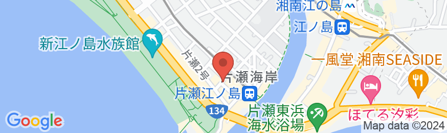 江ノ島ゲストハウス134の地図