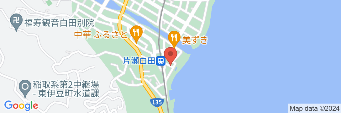 シーサイド京極荘の地図