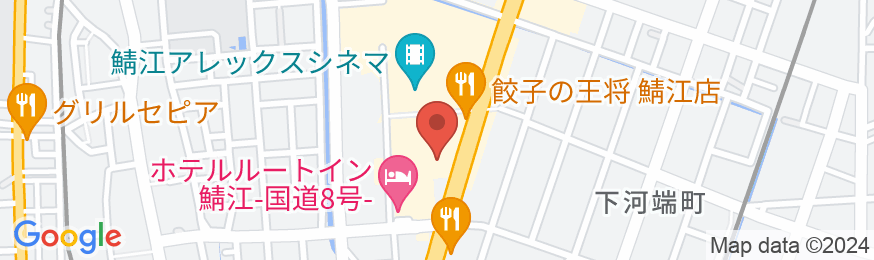 ホテルルートイン鯖江-国道8号-の地図