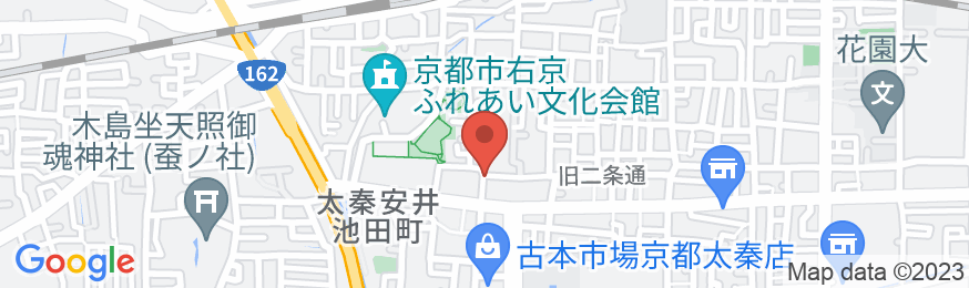 京都ゲストハウスmeguriの地図