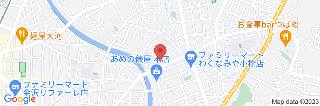 KANAZAWA 旅音の地図