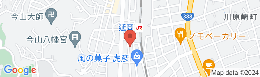 アパホテル〈宮崎延岡駅前〉の地図