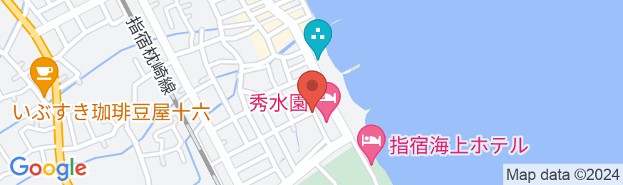 指宿温泉 いぶすき秀水園の地図