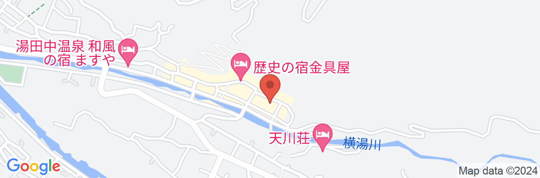 渋温泉 よろづや旅館の地図