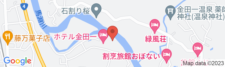ホテル金田一の地図