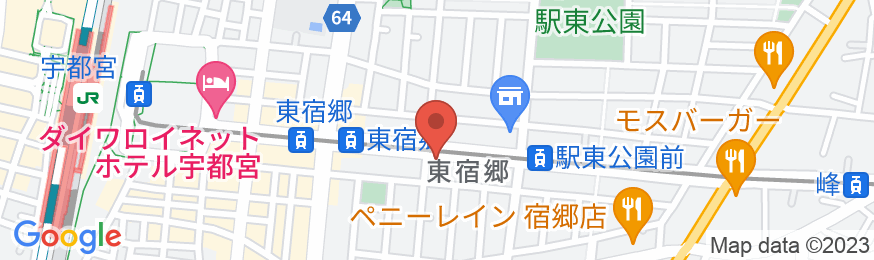 スマイルホテル宇都宮東口の地図