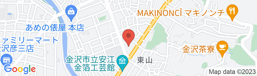 金澤ゲストハウス イーストマウンテンの地図