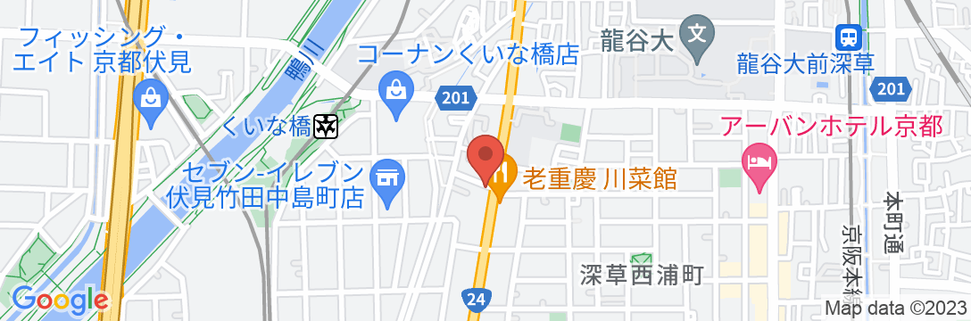 GUEST HOUSE HIROFUMIの地図