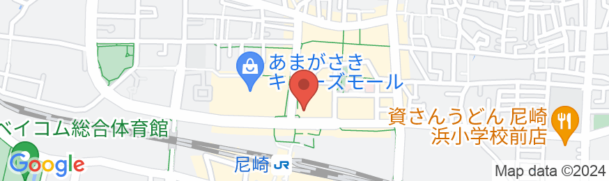 ホテルヴィスキオ尼崎byGRANVIAの地図