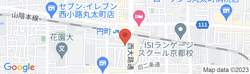 京と家 円町の地図