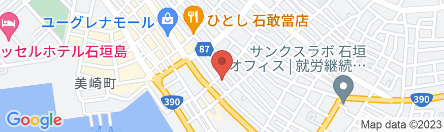 The BREAKFAST HOTEL PORTO石垣島<石垣島>の地図
