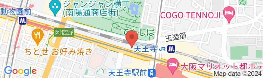 ヴィアインあべの天王寺(JR西日本グループ)の地図