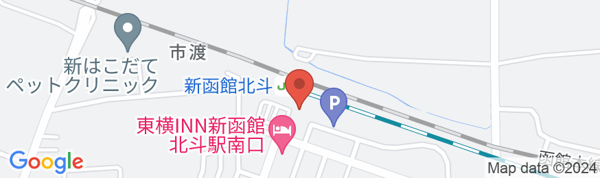 ホテル・ラ・ジェント・プラザ函館北斗の地図