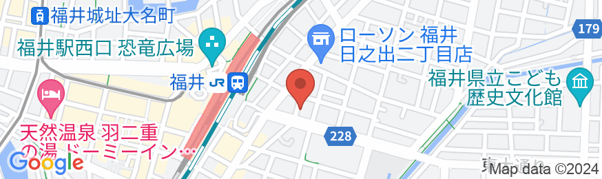 センチュリオンホテルヴィラスイート福井駅前の地図