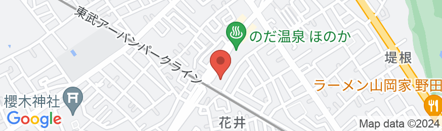 ビジネスホテル野田の地図