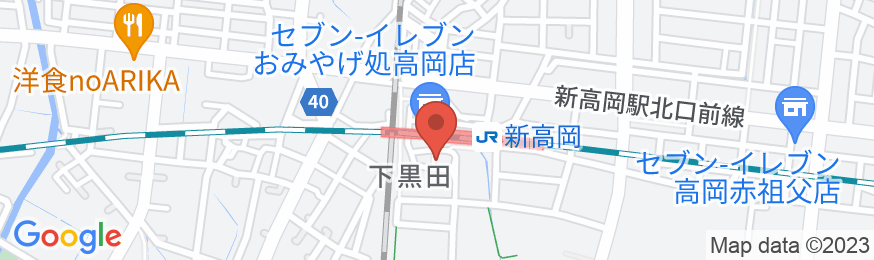 東横INN新高岡駅新幹線南口の地図