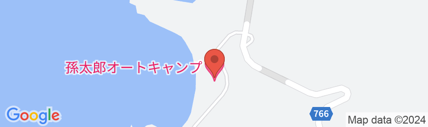 孫太郎オートキャンプの地図