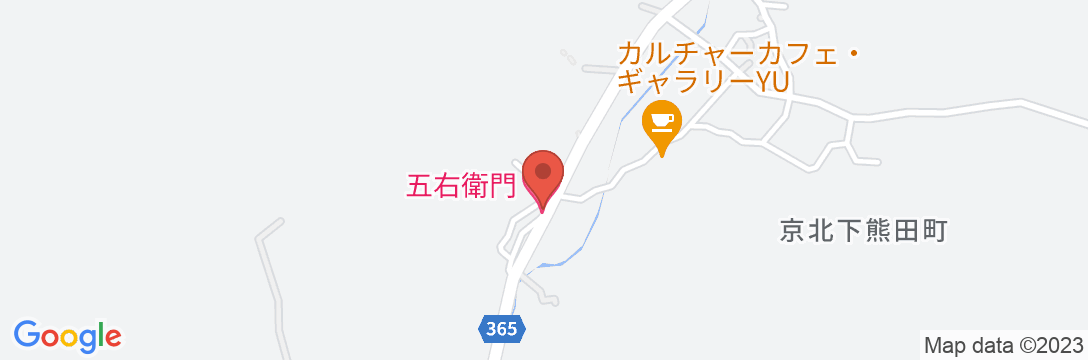 五右衛門 GOEMON KYOTO JAPANの地図