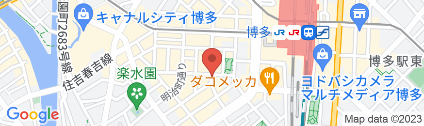 スマイルホテル博多駅前の地図
