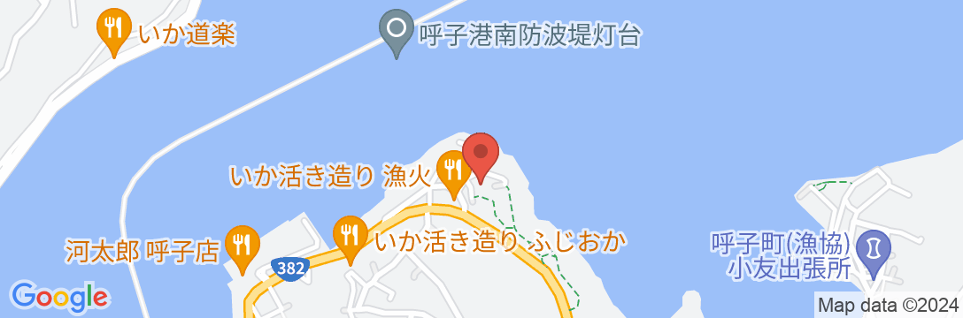 尾ノ上Ryokanの地図