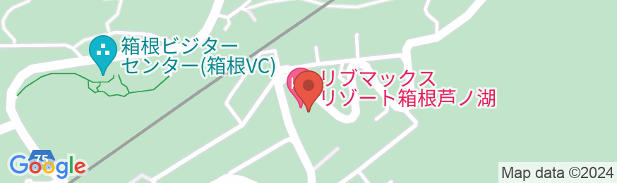 リブマックスリゾート箱根芦ノ湖の地図