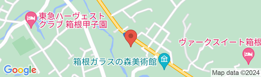 仙石原温泉 小田急 箱根ハイランドホテルの地図