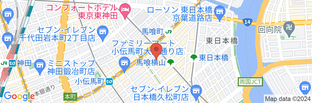 obi Hostelの地図