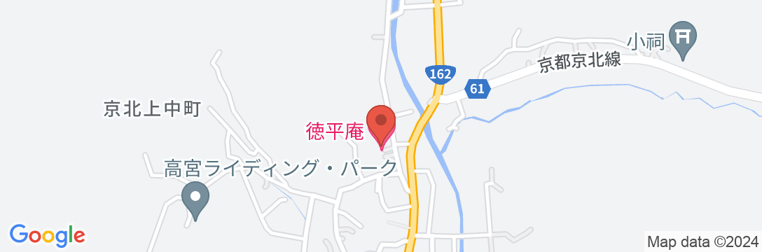 徳平庵の地図