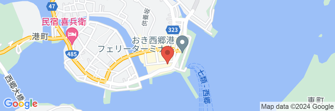 隠岐ビューポートホテル <隠岐諸島>の地図
