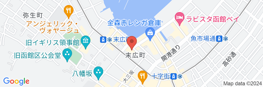 HakoBA 函館 by THE SHARE HOTELSの地図