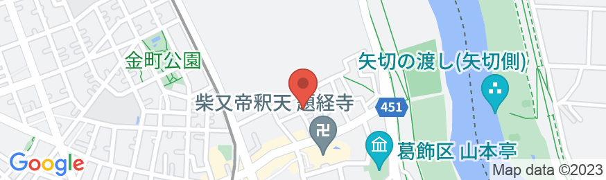 Shibamata FU-TEN Bed and Localの地図