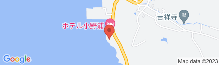 海炎温泉 湯元ホテル小野浦の地図